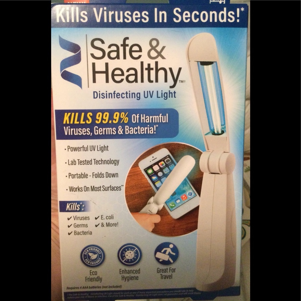 Disinfecting UV light